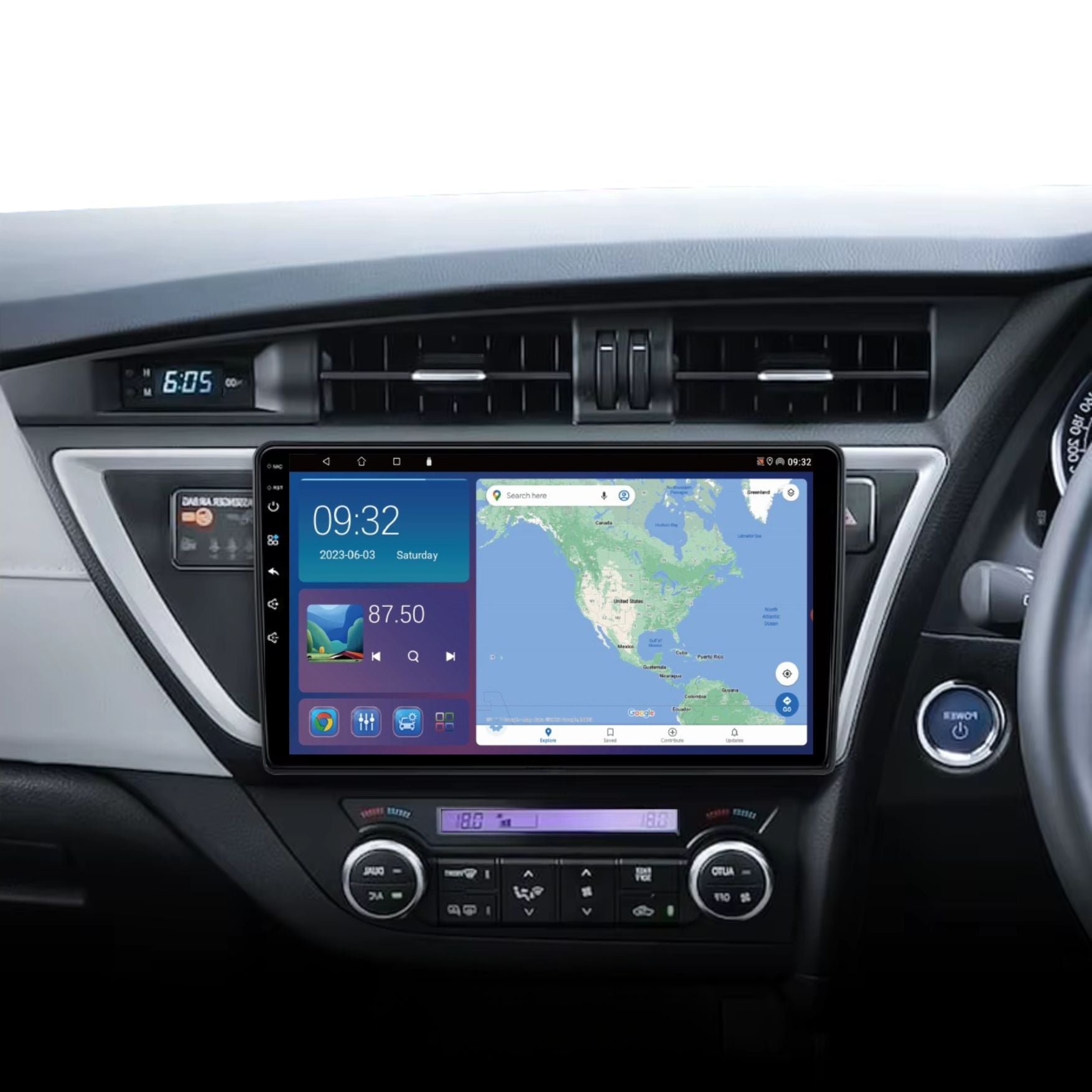 Toyota Corolla 12-16 Auris 12-16 Android 13 Wireless CarPlay & Android Auto Car Stereo Head Unit RHD - DriveCast