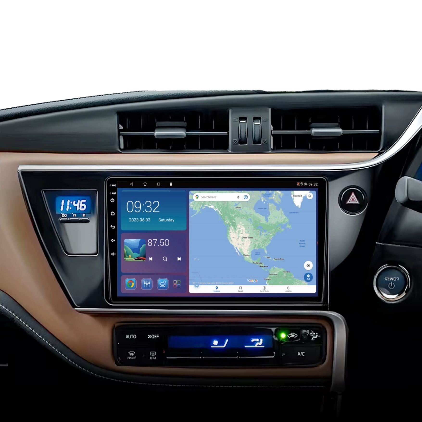 Toyota Corolla 11 Auris E180 2016-2019 Android 13 Car Stereo Head Unit RHD - DriveCast