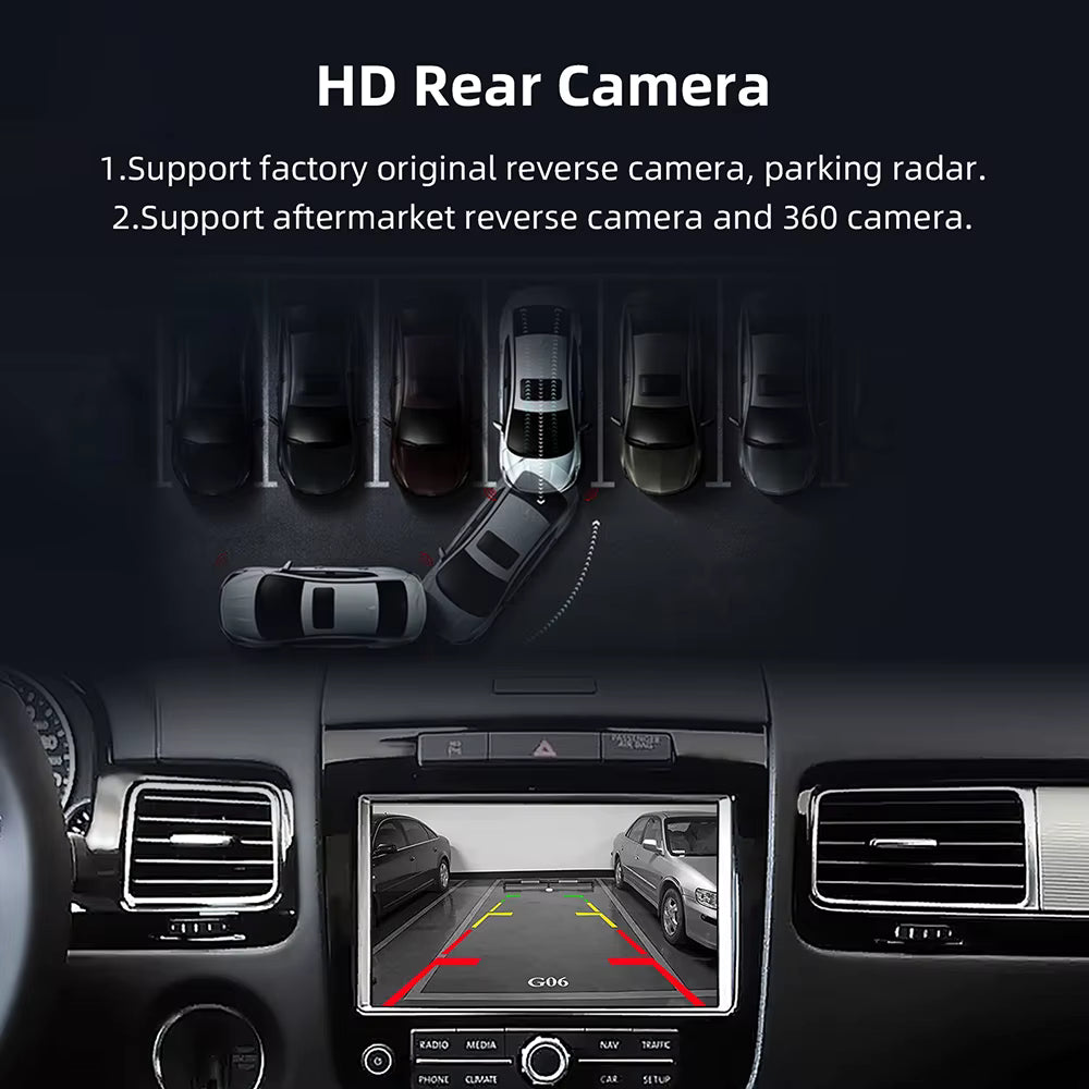 For Volkswagen Touareg 2011-2017 CarPlay Android Auto Retrofit Integration VW