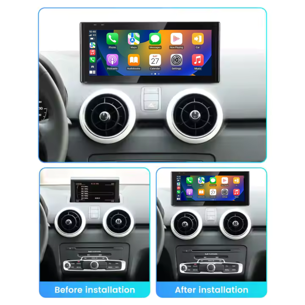 Audi A1 S1 2010-2018 Android 13 Wireless CarPlay & Android Auto Car Stereo Head Unit