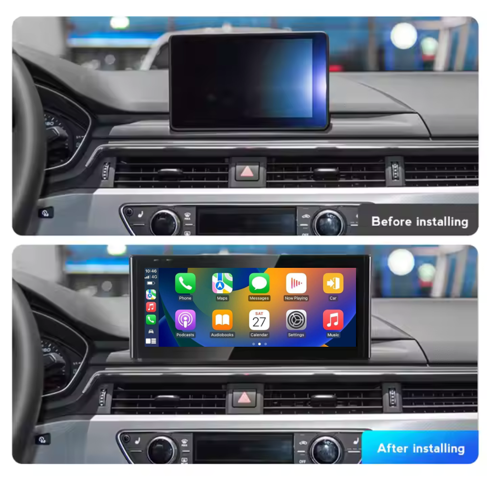 Audi A4 A5 B9 S RS 2015-2023 Android 13 Wireless CarPlay & Android Auto Car Stereo Head Unit RHD