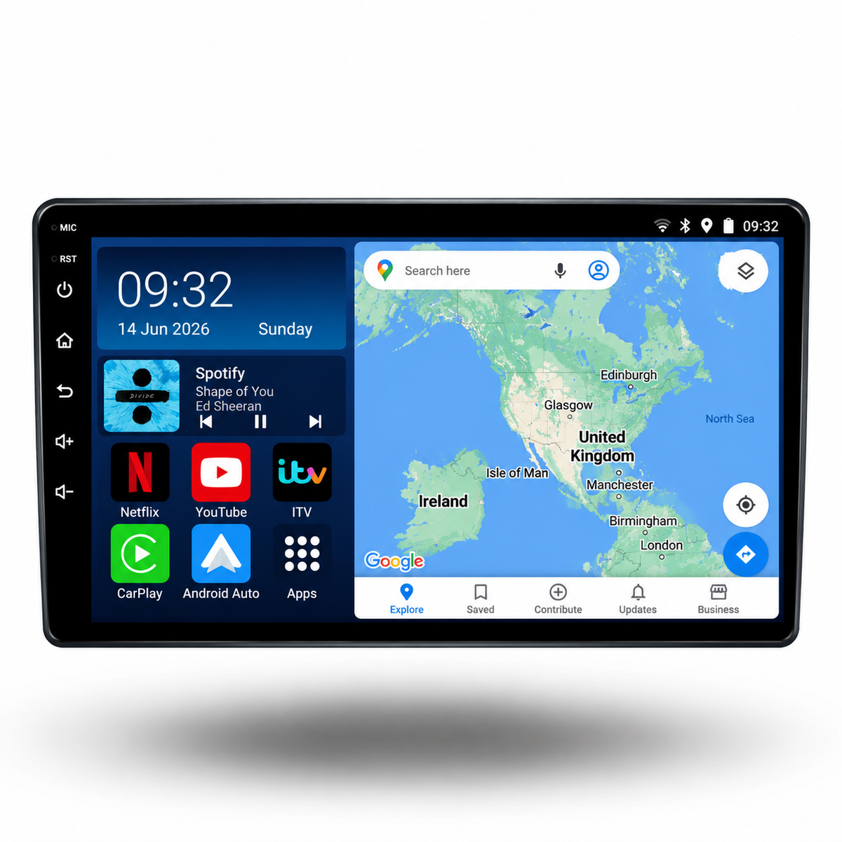 Citroen C2 C3 2001-2010 Android 15 Wireless CarPlay & Android Auto Car Stereo Head Unit - DriveCast