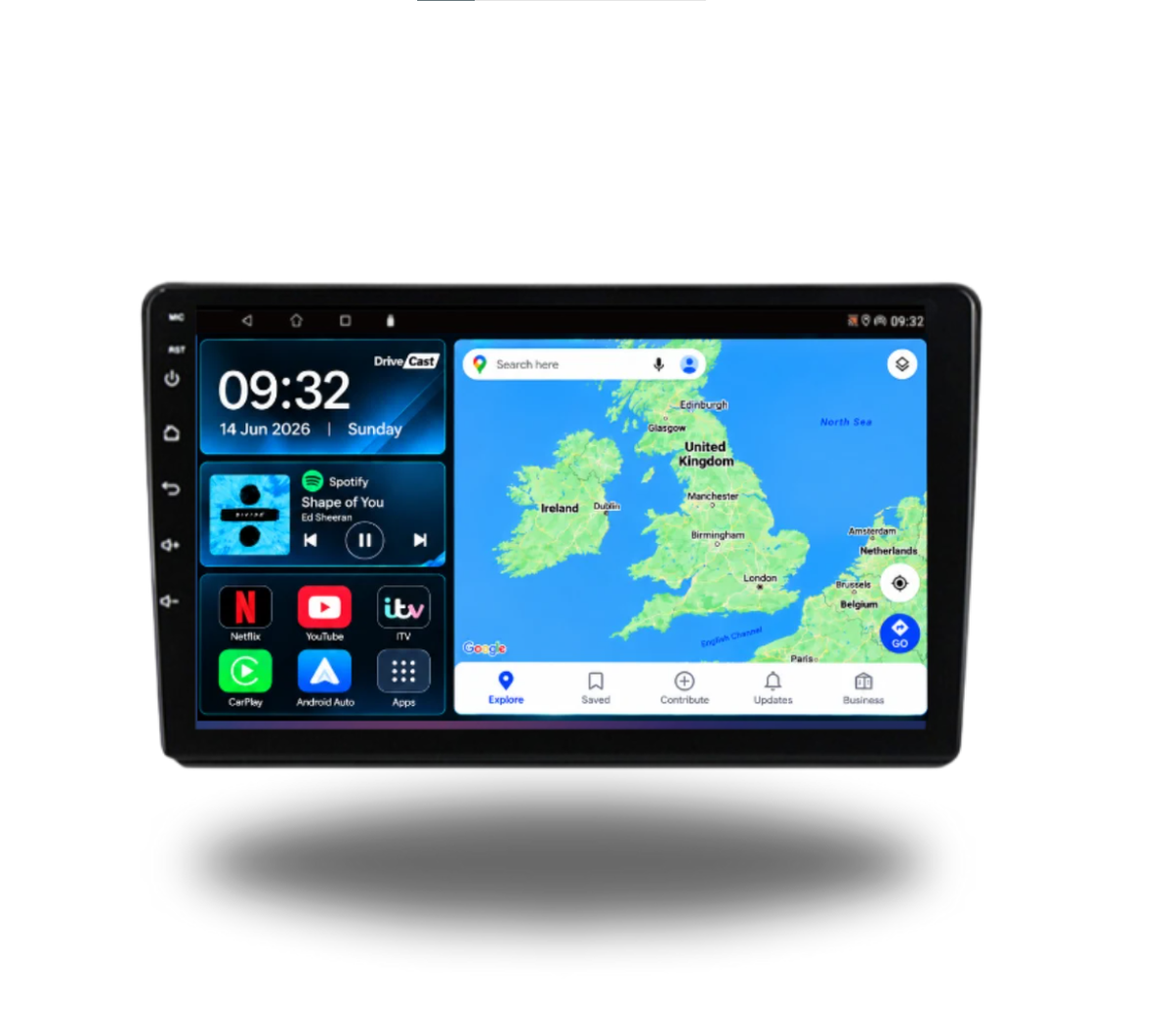 Citroen C3 C3 XR C3 Aircross 2019-2024 Android 15 Wireless CarPlay & Android Auto Car Stereo Head Unit - DriveCast