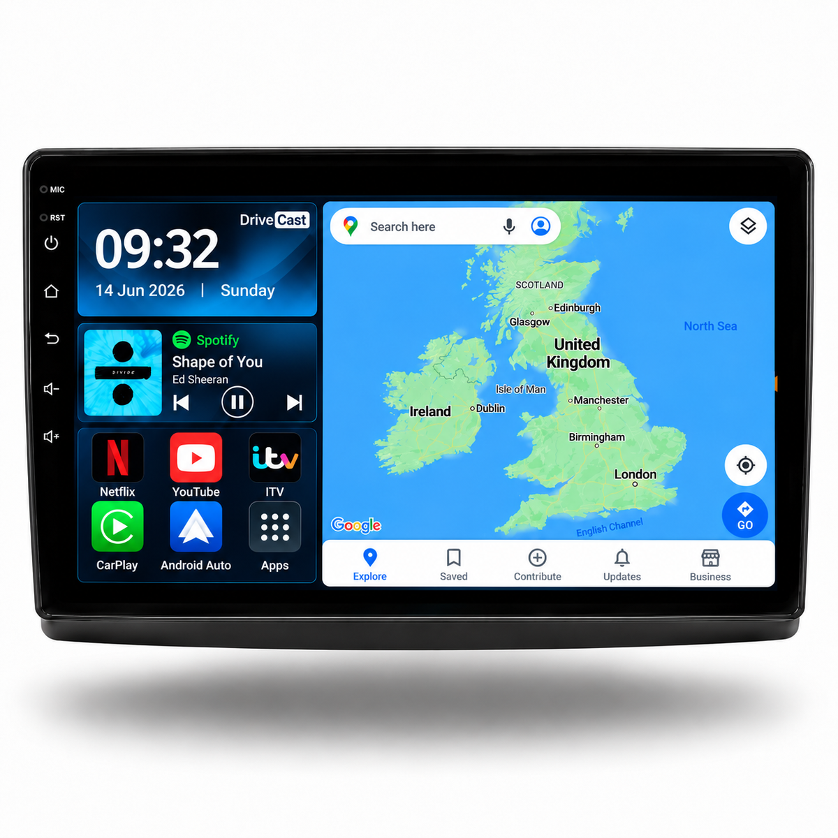 Alfa Romeo MiTo 2008-2016 Android 15 Car Stereo Head Unit | CarPlay Android Auto - DriveCast