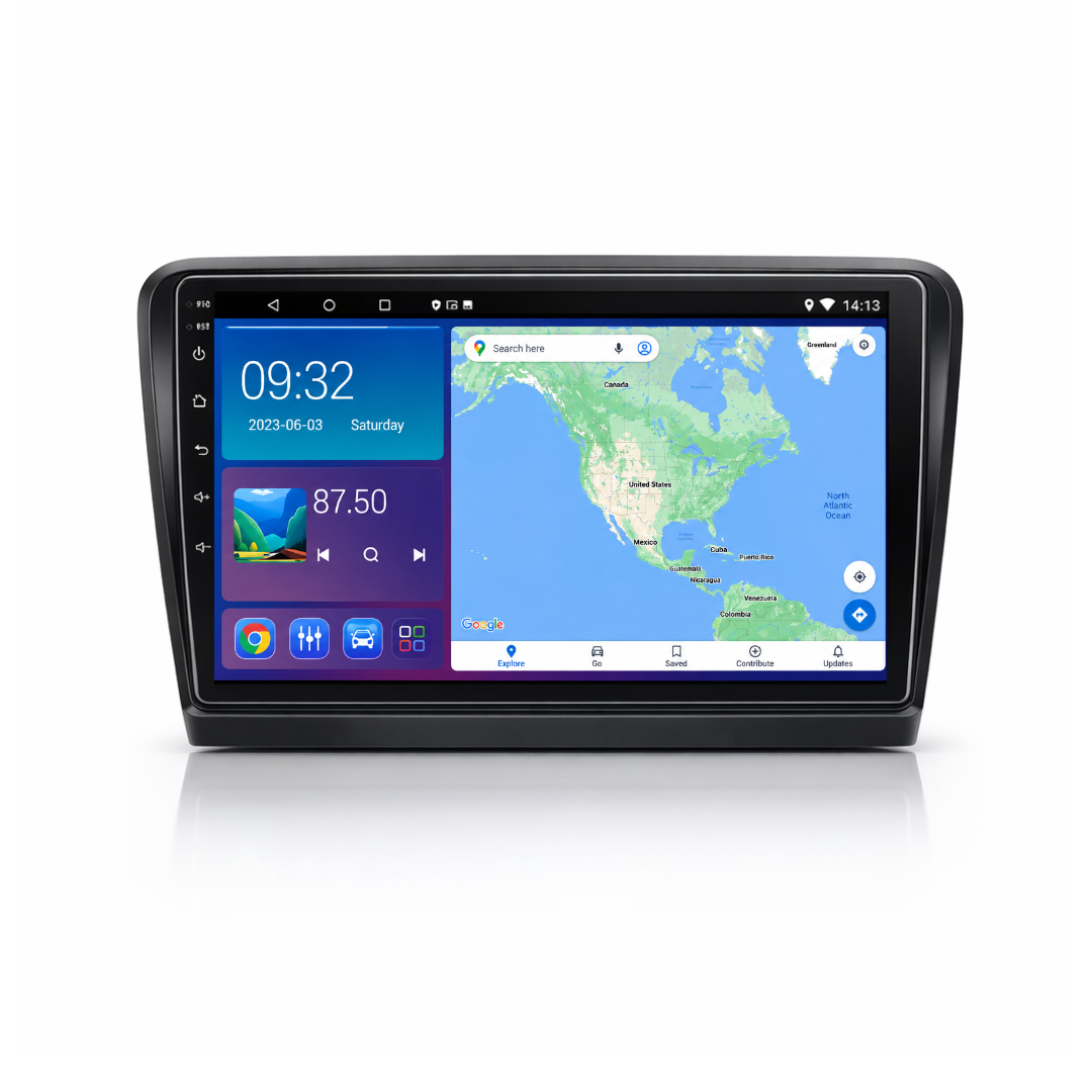 Skoda Superb 2008-2015 Android 15 Car Stereo Head Unit | CarPlay Android Auto
