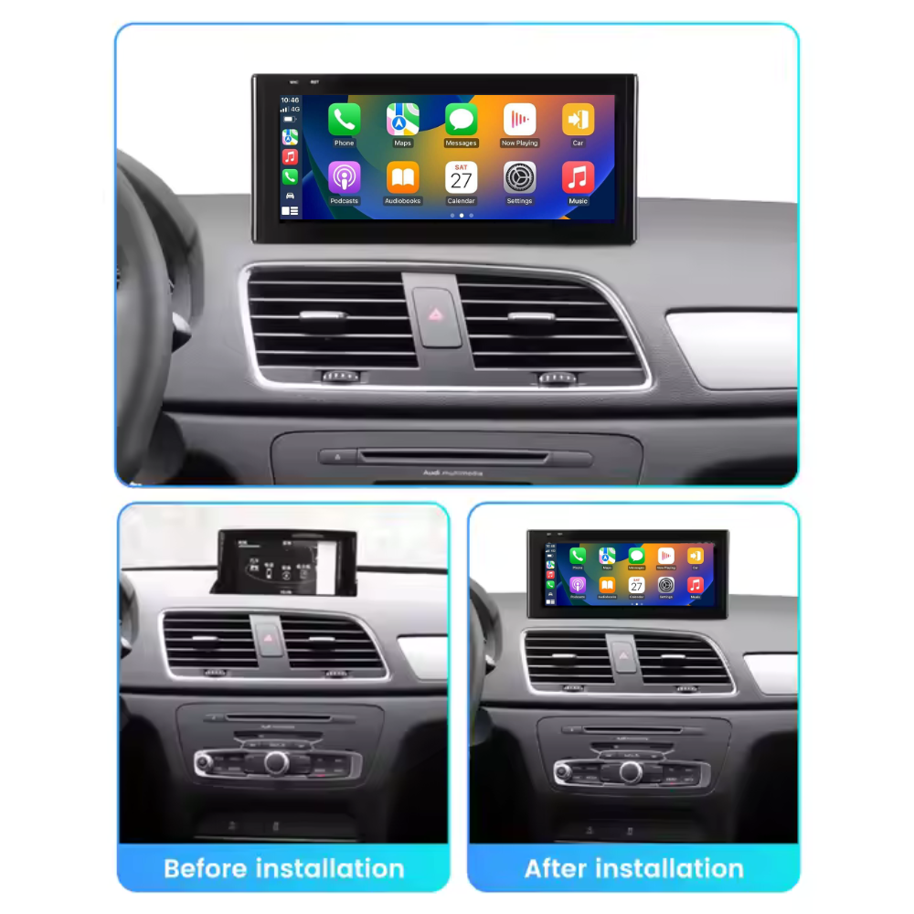 Audi Q3 RSQ3 2013-2019 Android 13 Wireless CarPlay & Android Auto Car Stereo Head Unit